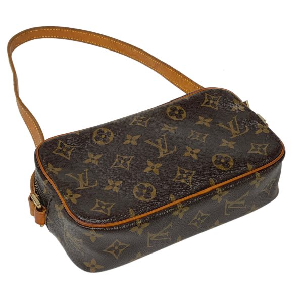 1000069900302 12 Louis Vuitton Pochette City Shoulder Bag Monogram Brown