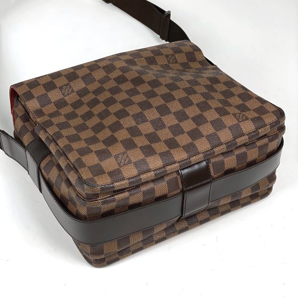 1000069919083 12 Louis Vuitton Naviglio Crossbody Shoulder Bag Damier Brown