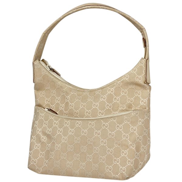 1000069928665 11 Gucci GG Pattern Shoulder Bag Handbag One Shoulder GG Canvas Beige