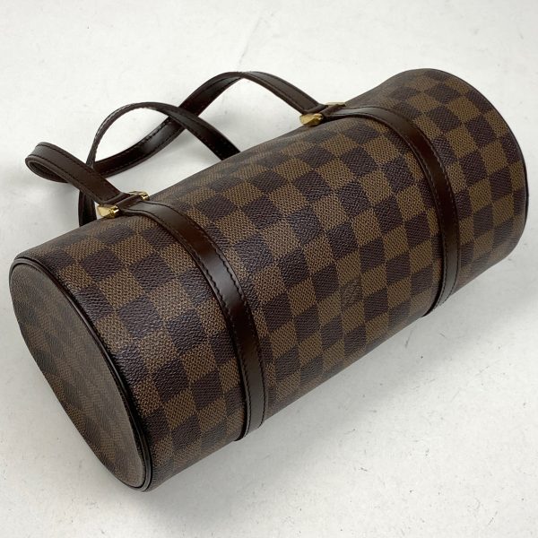 1000070028729 12 Louis Vuitton Papillon 26 Barrel Bag Damier Brown