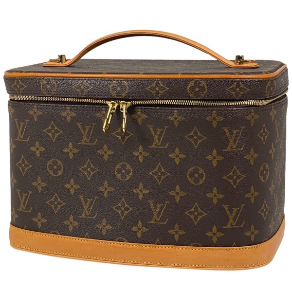 1000070029047 11 Louis Vuitton Nice Monogram Handbag Brown