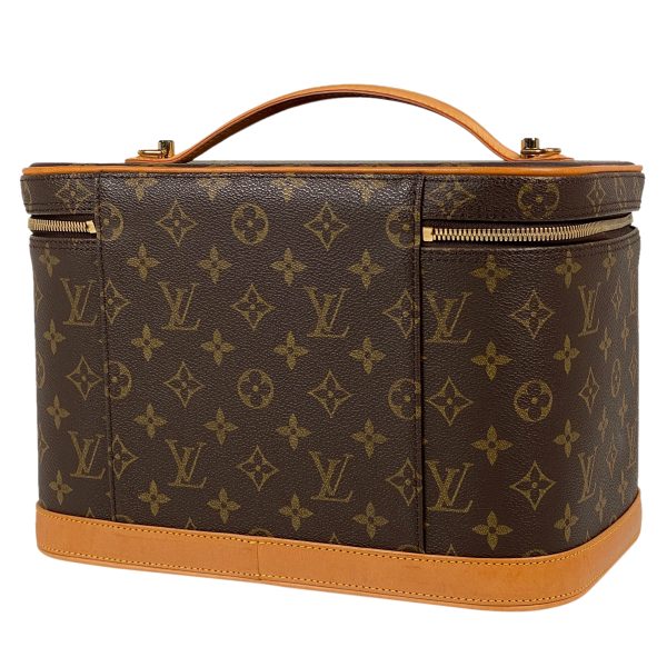 1000070029047 12 Louis Vuitton Nice Monogram Handbag Brown