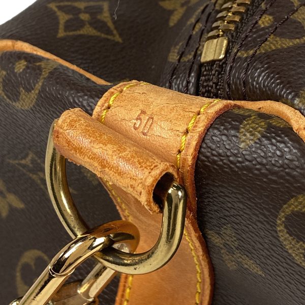 1000070041414 14 Louis Vuitton Bandouliere 50 Boston Bag Monogram Brown