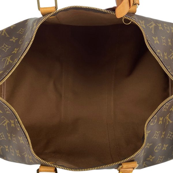 1000070041414 17 Louis Vuitton Bandouliere 50 Boston Bag Monogram Brown