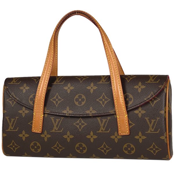 1000070043012 11 Louis Vuitton Sonatine Handbag Monogram Brown