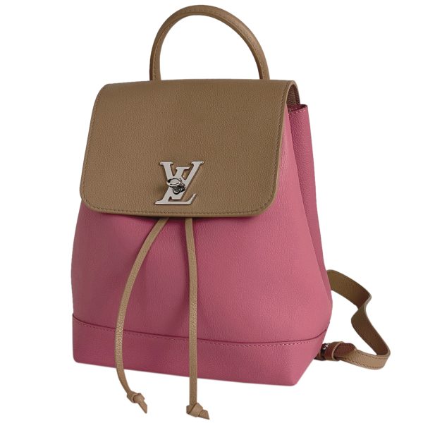 1000070048925 11 Louis Vuitton Lock Me Backpack Pink