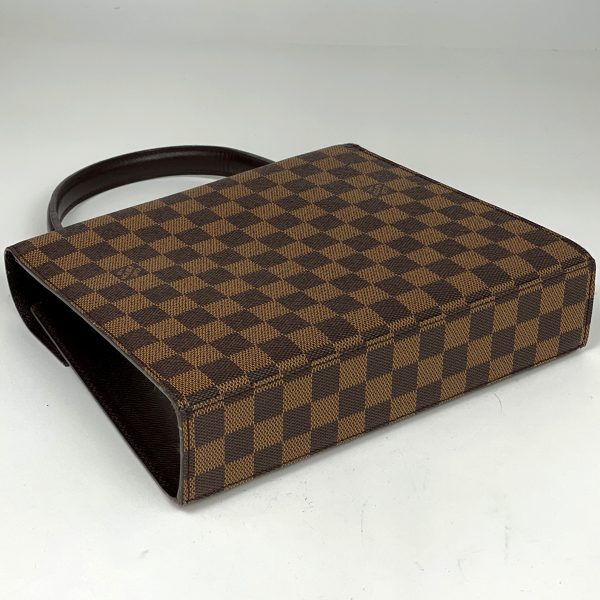 1000070095806 12 Louis Vuitton Malsherbe Handbag Damier Brown