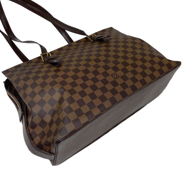 1000070099323 12 Louis Vuitton Chelsea Tote Bag Damier Brown