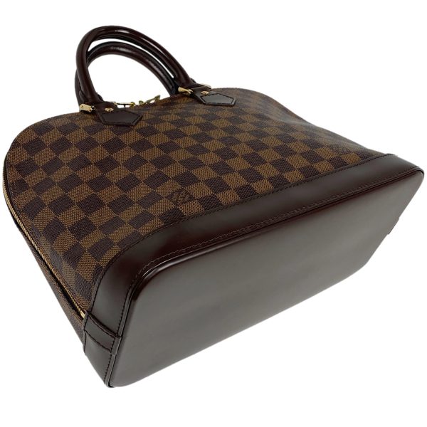 1000070101781 12 Louis Vuitton Alma Commuter Handbag Damier Brown