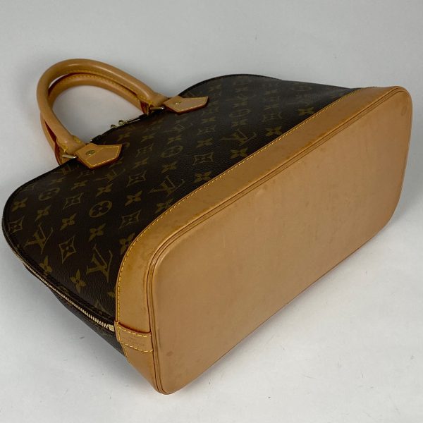 1000070102788 12 Louis Vuitton Alma Handbag Monogram Brown