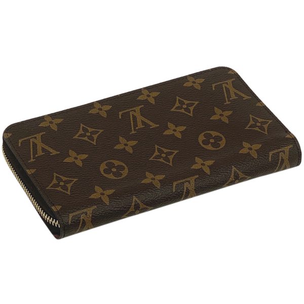 1000070121604 12 Louis Vuitton Zippy Wallet Monogram Round Zip Long Wallet Brown