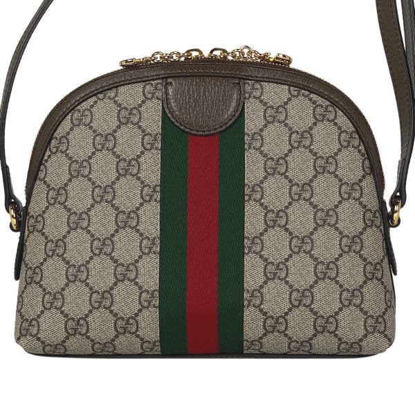 1000070134895 13 Gucci Ophidia GG Shoulder Bag Double G Web Sherry Line Brown