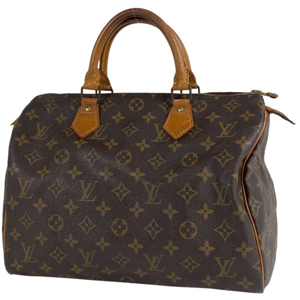 1000070155463 11 Louis Vuitton Speedy 30 Boston Bag Monogram Brown