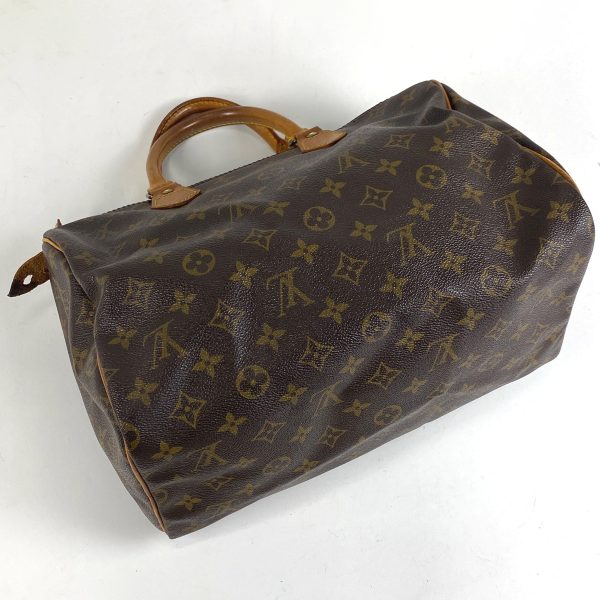 1000070155463 12 Louis Vuitton Speedy 30 Boston Bag Monogram Brown