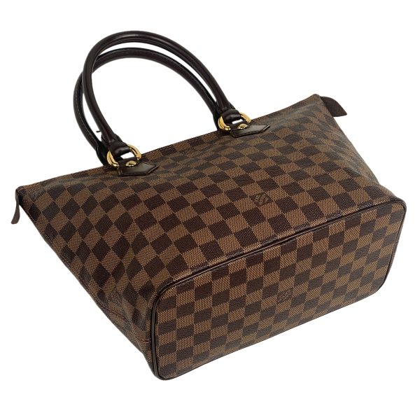 1000070430379 12 Louis Vuitton Saleya PM Tote Bag Damier Brown