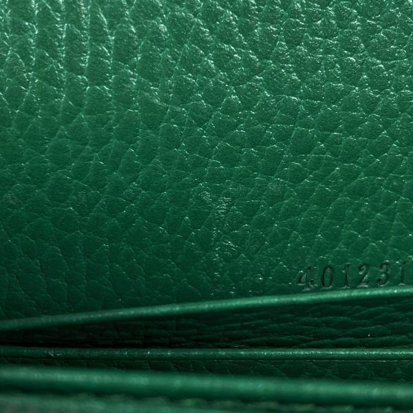 1000070435251 17 Gucci Dionysus Chain Wallet 2WAY Leather Shoulder Bag Green