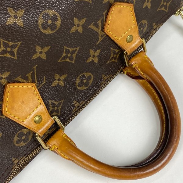 1000070475424 15 Louis Vuitton Speedy 30 Boston Bag Monogram Brown