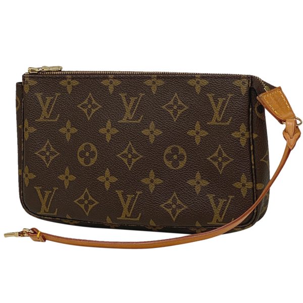 1000070581866 11 Louis Vuitton Pochette Accessoire Makeup Pouch Monogram Brown