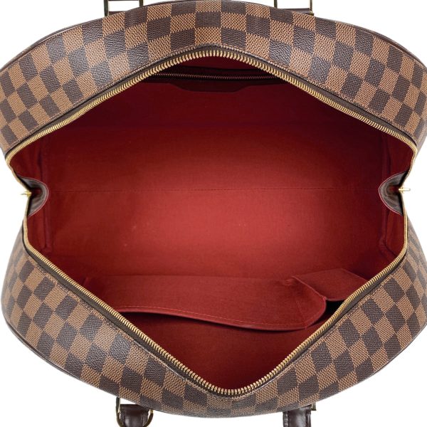 1000070589862 18 Louis Vuitton Nolita 24 Bowling Bag Damier Brown