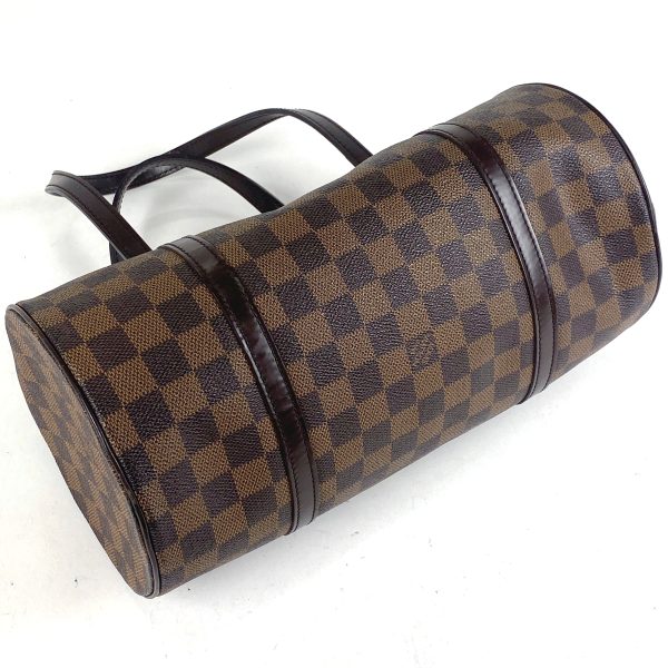 1000070589879 12 Louis Vuitton Papillon 30 Barrel Bag Damier Brown