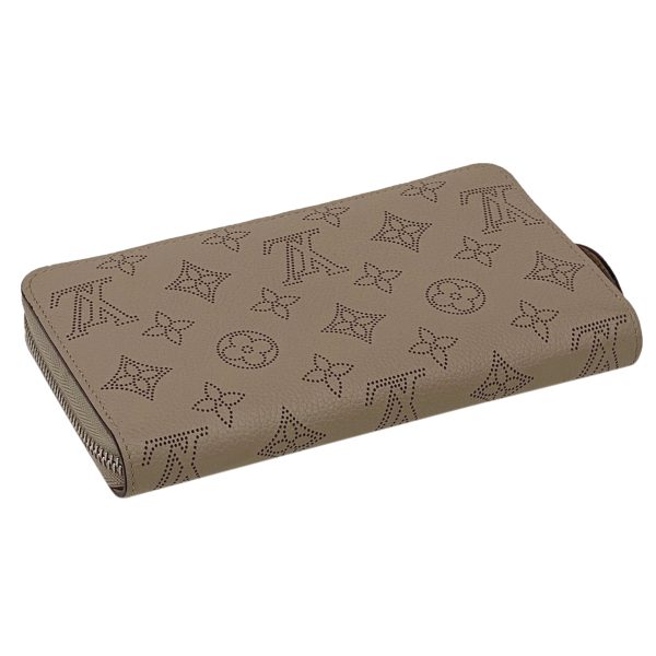 1000070955506 12 Louis Vuitton Zippy Wallet Monogram Mahina Greige