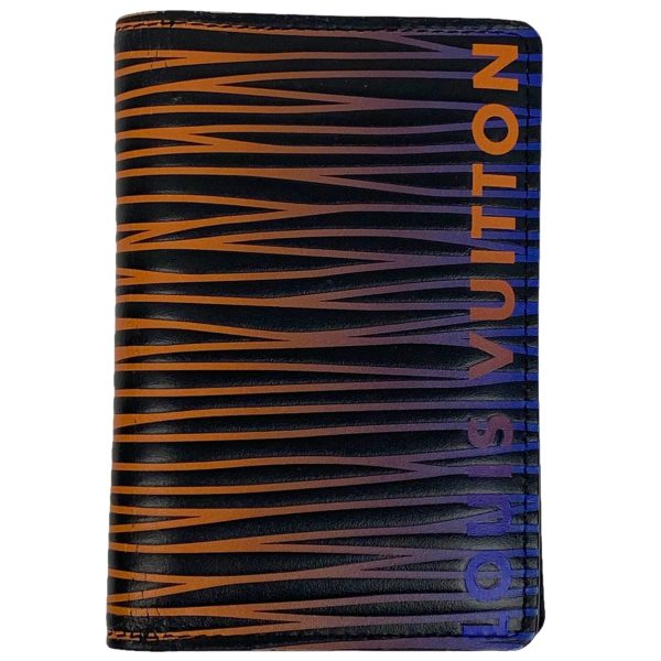 1000070970493 11 Louis Vuitton Organizer Depoche Gradient Business Card Holder Epi Black