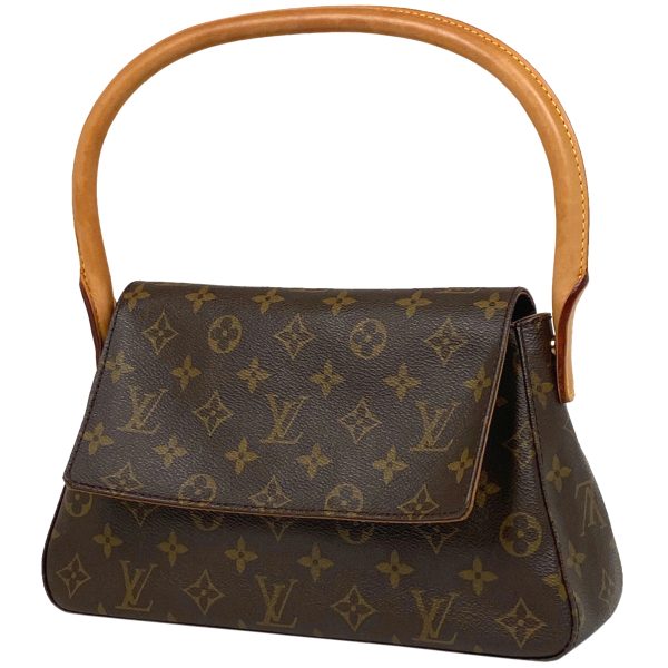 1000070982502 11 Louis Vuitton Mini Looping Monogram Shoulder Bag Brown