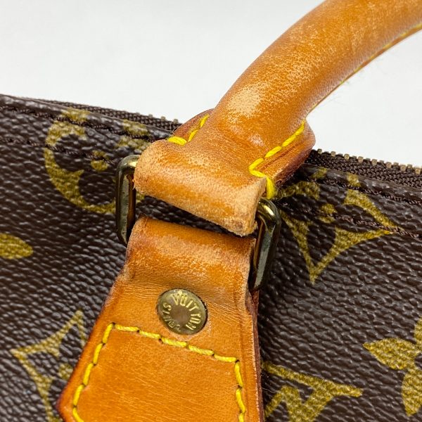 1000070995243 14 Louis Vuitton Speedy 35 Boston Bag Monogram Brown