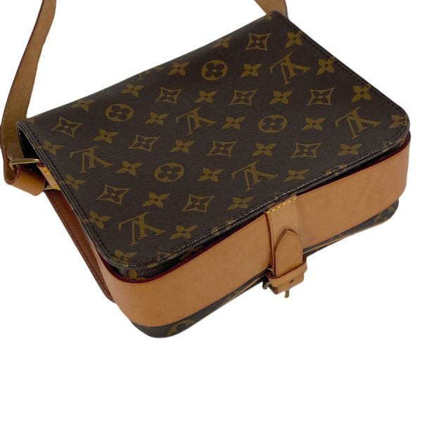 1000071001936 12 Louis Vuitton Cartesier 22 Crossbody Shoulder Bag Monogram Brown