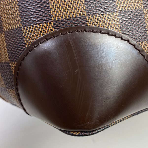 1000071084700 14 Louis Vuitton Hampstead MM Tote Bag Damier Brown