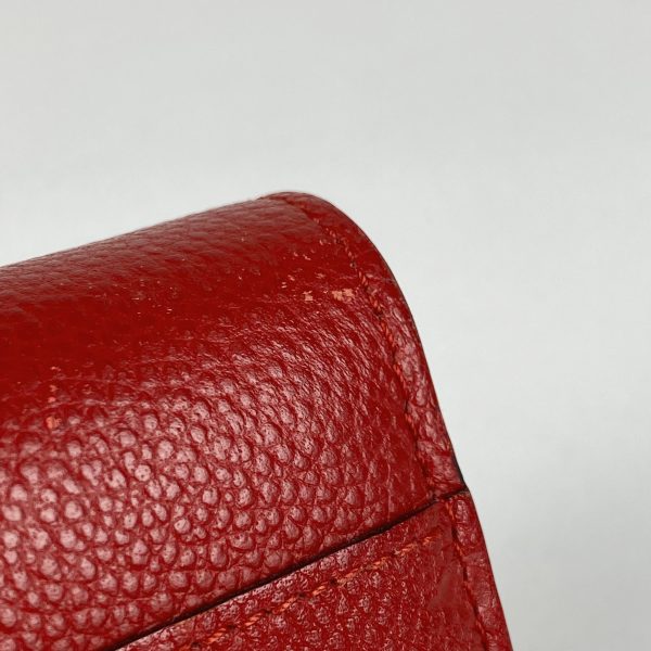 1000071453797 13 Louis Vuitton Portefeuille Sarah Monogram Empreinte Bifold Long Wallet Red