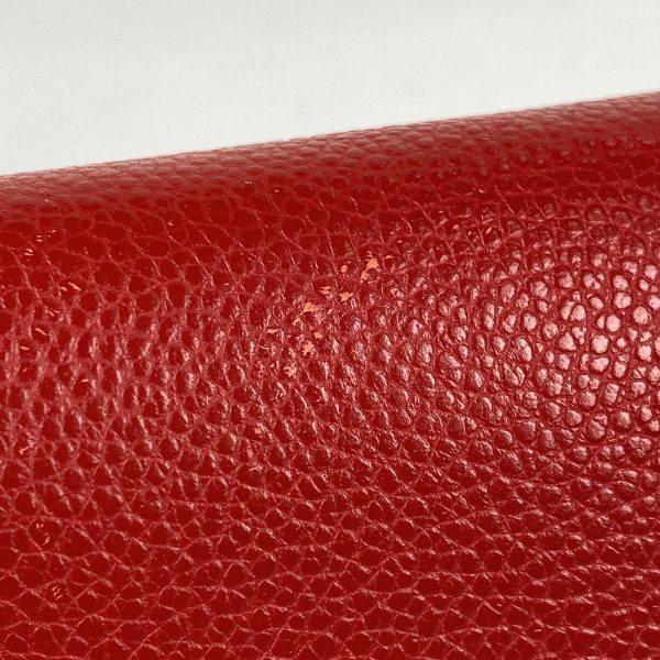 1000071453797 14 Louis Vuitton Portefeuille Sarah Monogram Empreinte Bifold Long Wallet Red