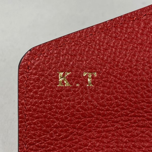 1000071453797 15 Louis Vuitton Portefeuille Sarah Monogram Empreinte Bifold Long Wallet Red