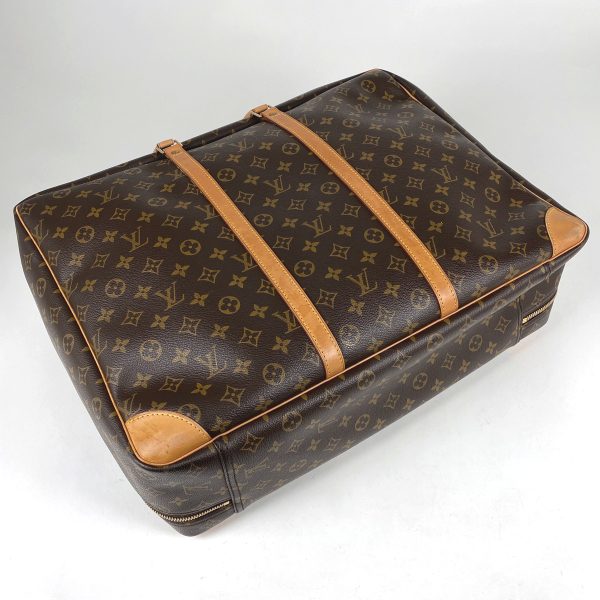 1000071464700 12 Louis Vuitton Sirius 50 Travel Bag Monogram Brown