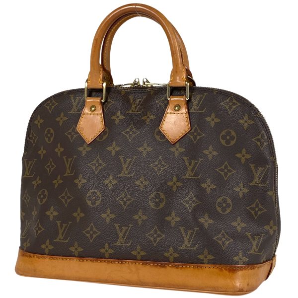 1000071473856 11 Louis Vuitton Alma Handbag Monogram Brown