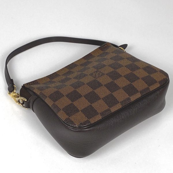 1000071489062 12 Louis Vuitton Truth Makeup Accessory Pouch Damier Brown