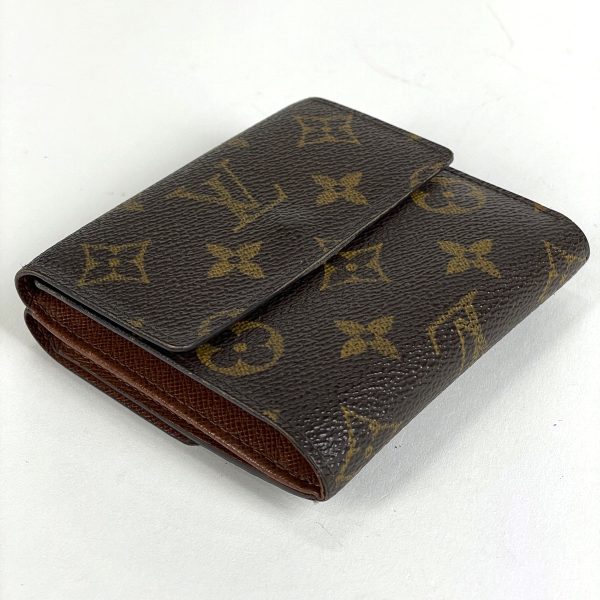 1000071506646 12 Louis Vuitton Porte Monet Bier Credit Coin Purse Bifold Wallet Monogram Brown