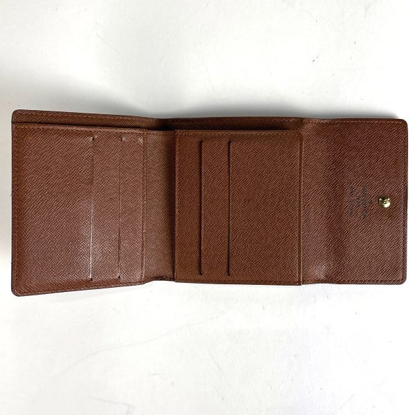 1000071506646 16 Louis Vuitton Porte Monet Bier Credit Coin Purse Bifold Wallet Monogram Brown