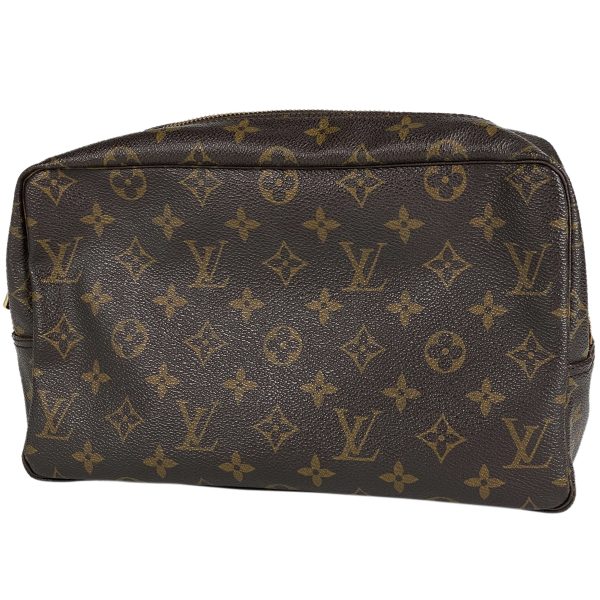 1000071701379 11 Louis Vuitton Truth Toilette 28 Makeup Pouch Monogram Brown