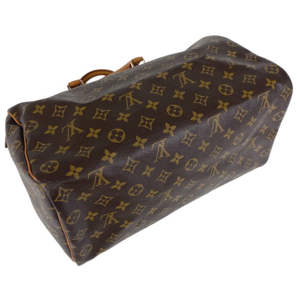 1000071703786 12 Louis Vuitton Speedy Boston Bag Monogram Brown