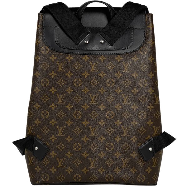 1000071752739 13 Louis Vuitton Parc Backpack Monogram Macassar Brown