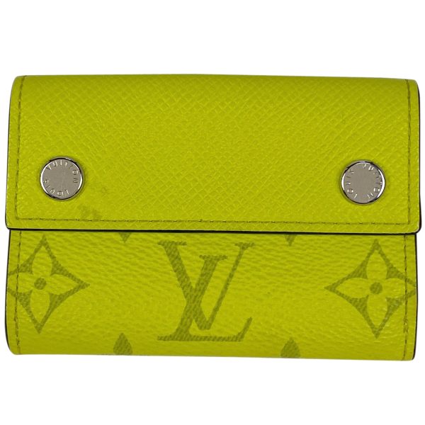 1000071756577 11 Louis Vuitton Discovery Compact Wallet Trifold Wallet Taigarama Jaune