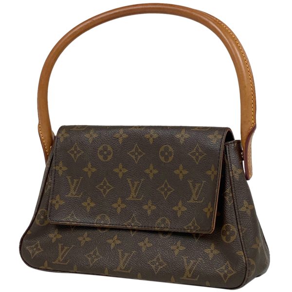 1000071793923 11 Louis Vuitton Mini Looping Monogram Shoulder Bag Brown