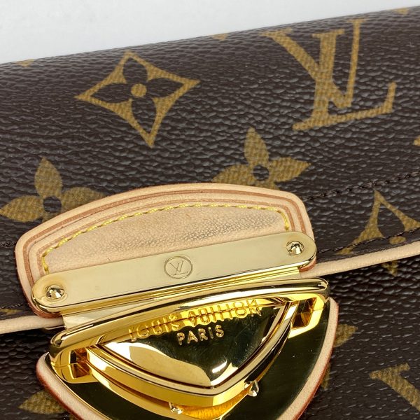 1000071835111 14 Louis Vuitton Portefeuille Eugenie Bill Purse Long Wallet Monogram Brown