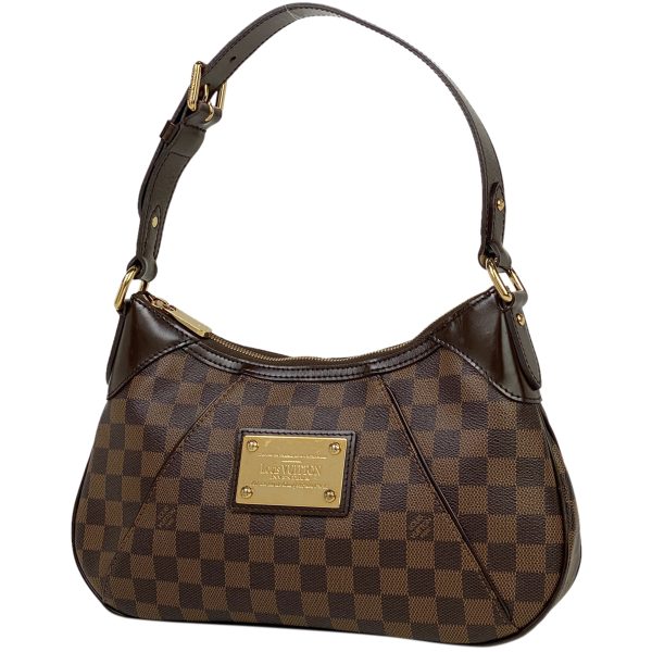 1000071840108 11 Louis Vuitton Thames PM Semi Shoulder Bag Damier Brown