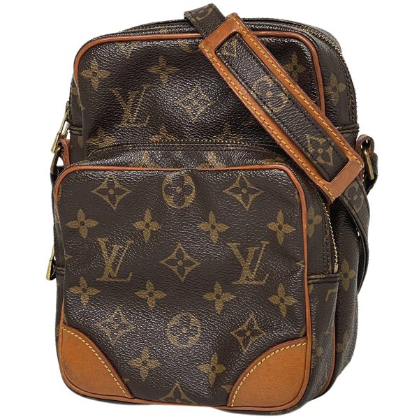 1000071840399 11 Louis Vuitton Amazon Crossbody Shoulder Bag Monogram Brown