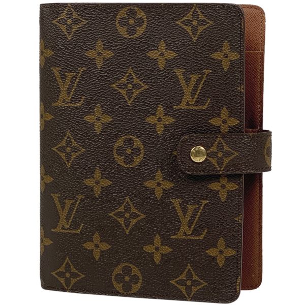 1000071842577 11 Louis Vuitton Agenda MM Notebook Cover Monogram Brown