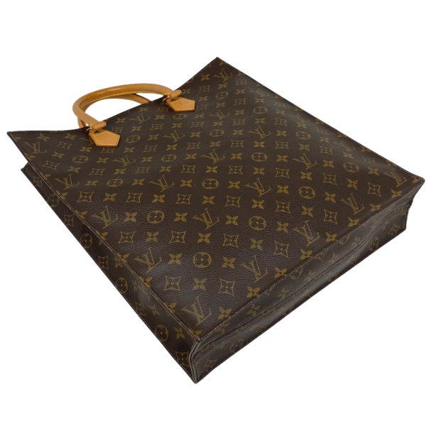 1000071891414 12 Louis Vuitton Sac Pla Monogram Handbag Brown