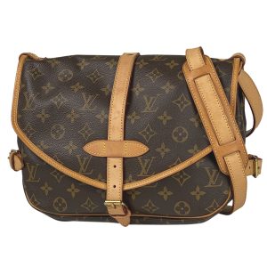 1000071893654 11 Louis Vuitton Rivera MM Damier Canvas Bag Brown