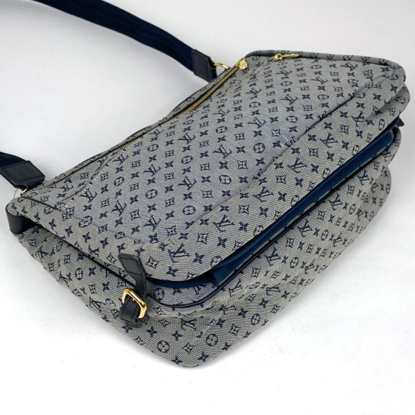 1000072016762 12 Louis Vuitton Sack Maman Monogram Mothers Bag Blue